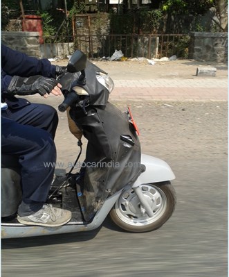New Mahindra scooter spotted